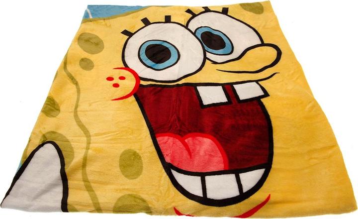 Actual product image Spongebob Squarepants Fleece Blanket (170 x 130 cm)