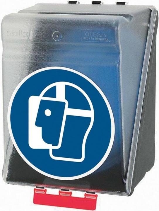 Produktbild Brady Aufbewahrungs- und Spenderbox für Gesichtsschutz