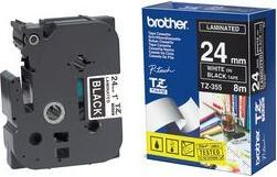 Actual product image Brother Tze-355 (2.40 cm, Black)