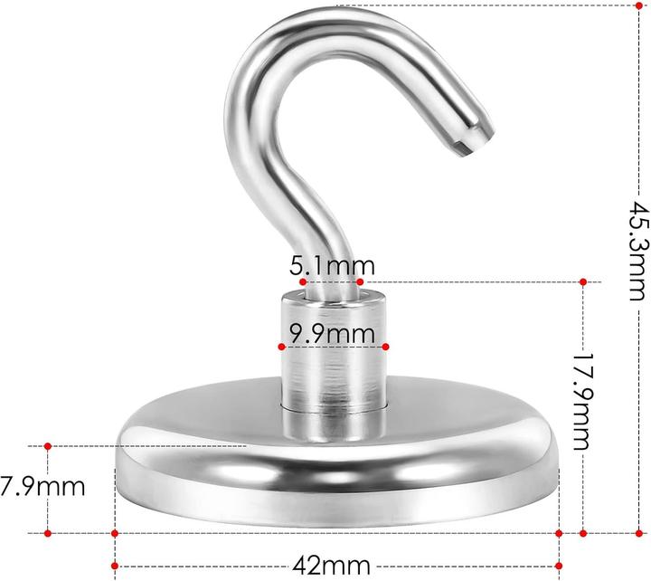 Produktbild Swissdetector Magnete Haken (1 x)
