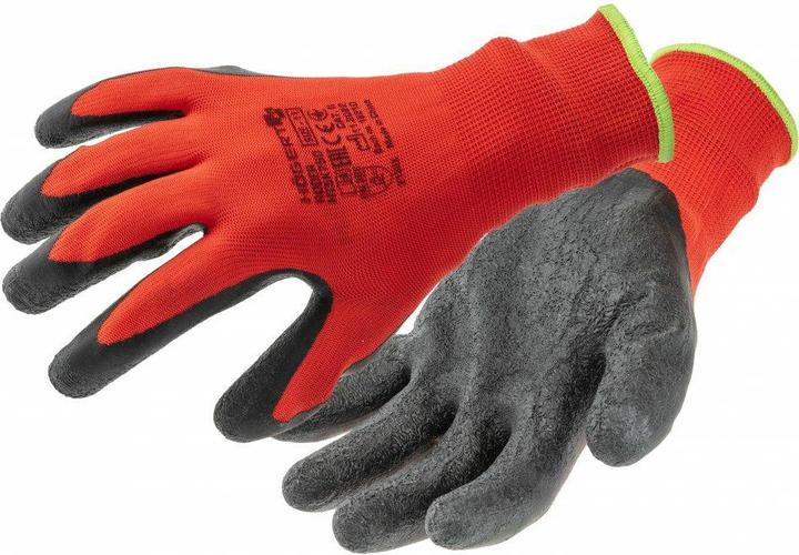 Produktbild MGA Hogert Schutzhandschuhe Latex Roder Red-Schwarz-Grösse 9 (9)