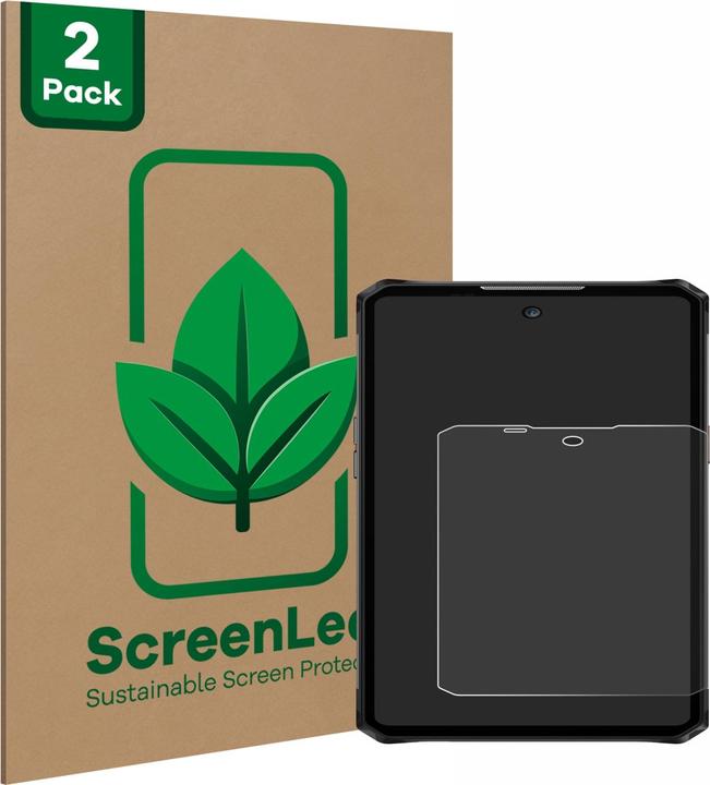 Produktbild ScreenLeaf Schutzfolie nachhaltiger Displayschutz Display Schutz Folie Klar Transparent (2 Stück, IiiF150 Air 3)
