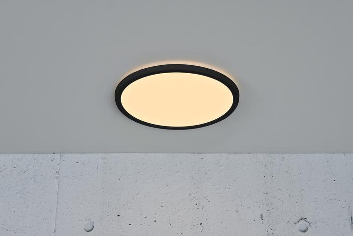 Actual product image Nordlux Oja 29, IP54,3000/4000K,Black (1600 lm)