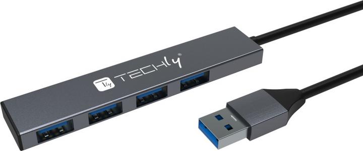 Immagine prodotto Techly HUB USB Hub USB a 4 porte USB3.2 Gen1 (USB-C, 4 Porti)