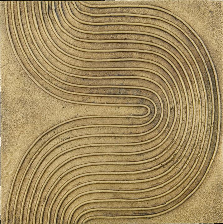 Actual product image House Doctor Wall object, HDList, antique gold (20 x 20 x 1.5 cm)
