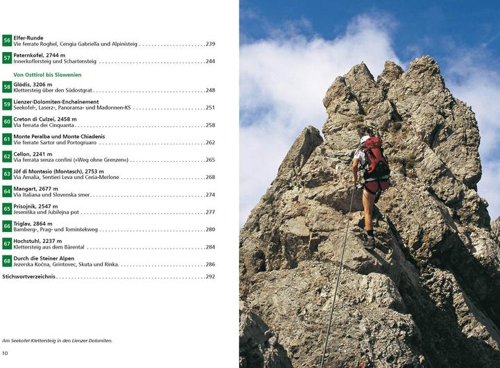 Produktbild Alpine Klettersteige Ostalpen