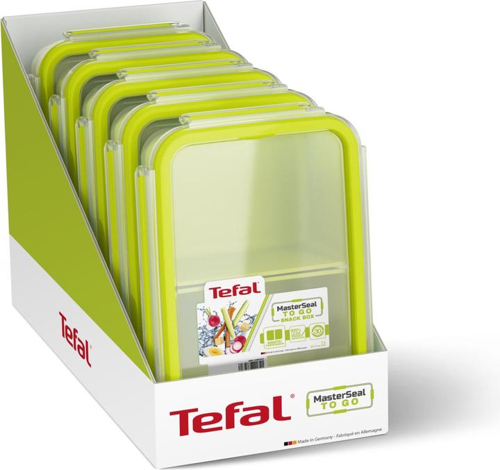 Image du produit Tefal K31005 lunch box Boîte à lunch 1 L Vert, Transparent