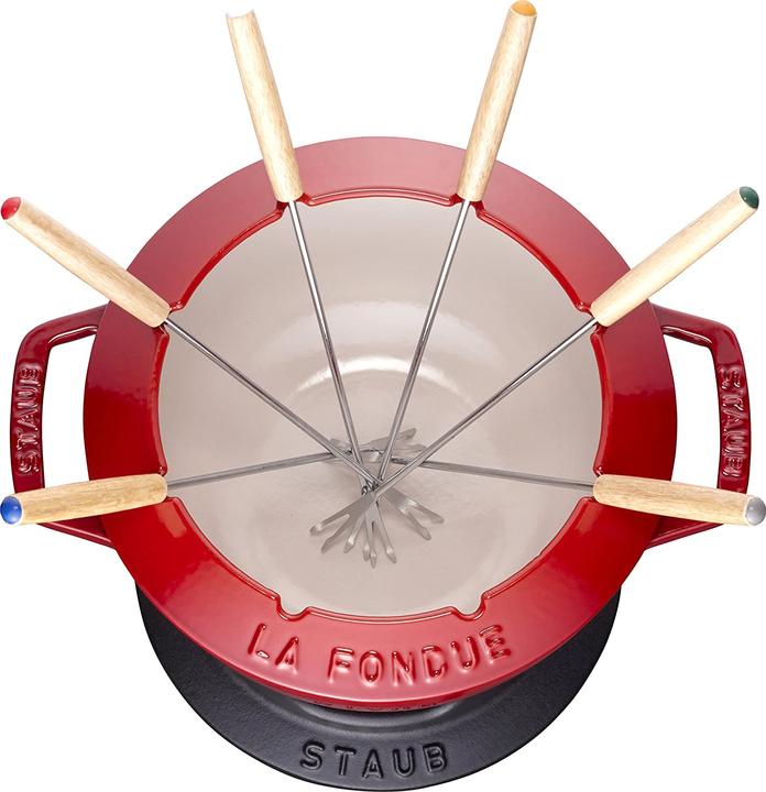 Actual product image Staub fondue set (Fondue Bourguignonne, Cheese fondue)