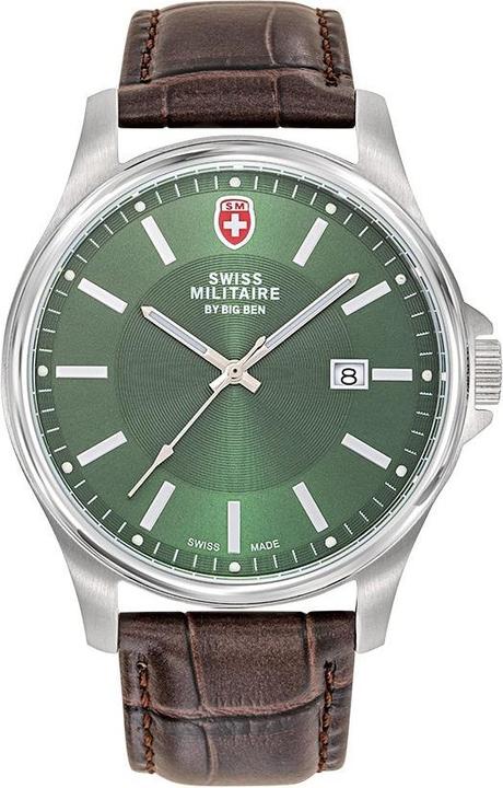Swiss Military Uhr Swiss Militaire Bernina (Analoguhr, 42 mm)