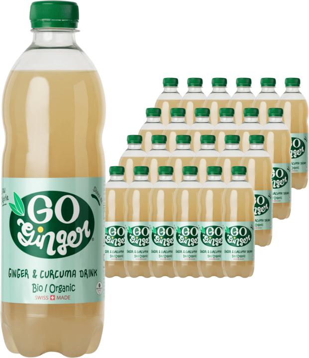 GoGinger Succo di zenzero biologico 24x50cl (24 x 50 cl)