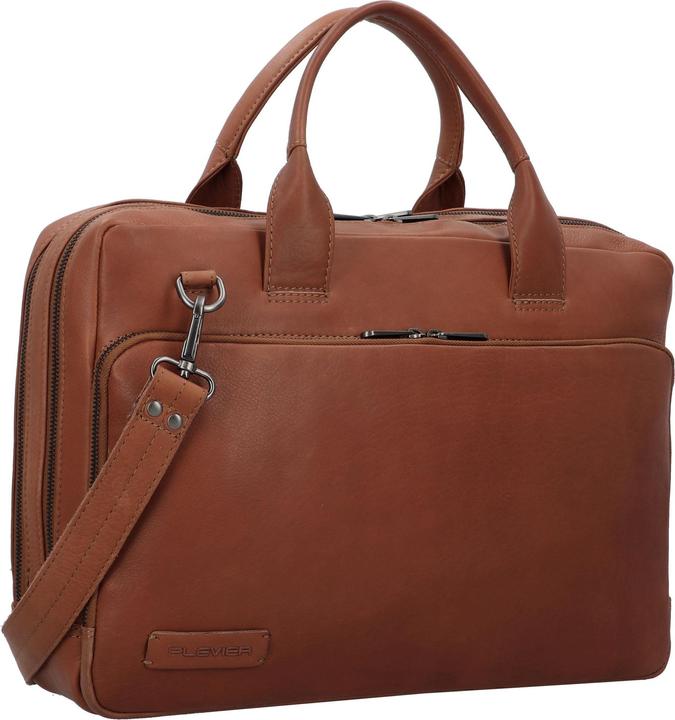 Actual product image Plevier Petronas laptoptas 15.6 inch cognac. (18", Fujitsu)
