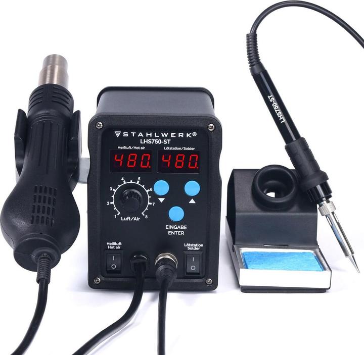 Actual product image Stahlwerk Hot air soldering station