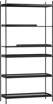 Woud Tray shelf high (100 x 40 x 201 cm)