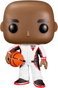 Immagine prodotto Funko NBA Legends POP! figura sportiva in vinile Michael Jordan (Bulls White Warmup) Esclusivo 9 cm