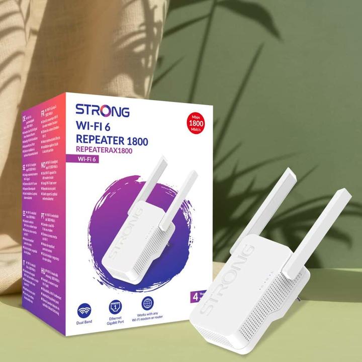 Actual product image Strong REPEATERAX1800 REPEATERAX1800 (1201 Mbit/s, 574 Mbit/s)