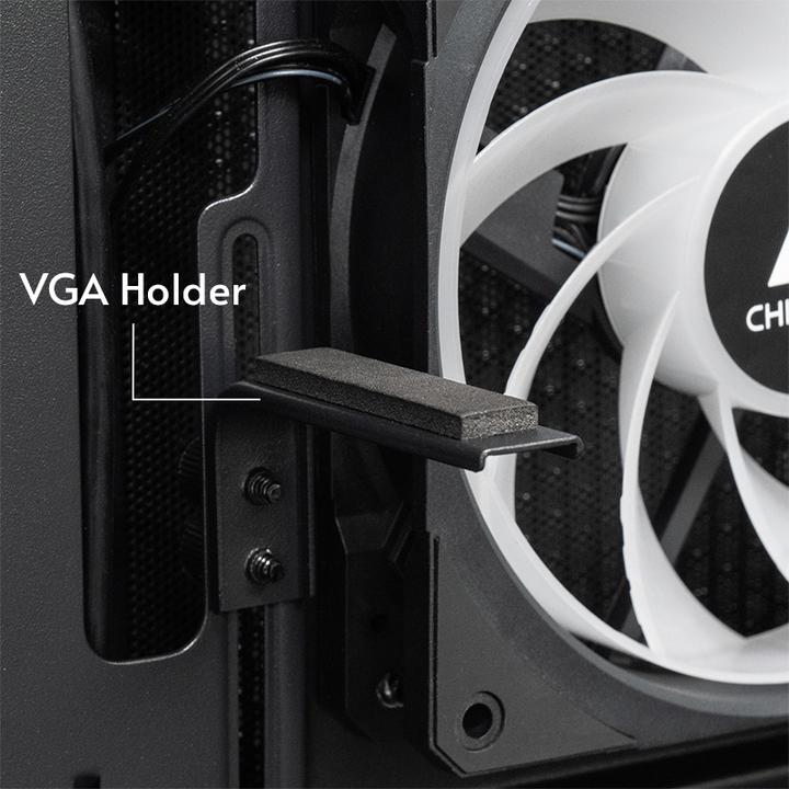 Produktbild Chieftec PC-Gehäuse GT-01B-OP Schwarz (ATX, Mini-ITX, mATX)