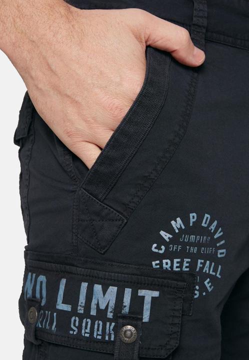 Immagine prodotto Camp David Cargoshorts Pantaloncini da salto di base con molte tasche (3XL)