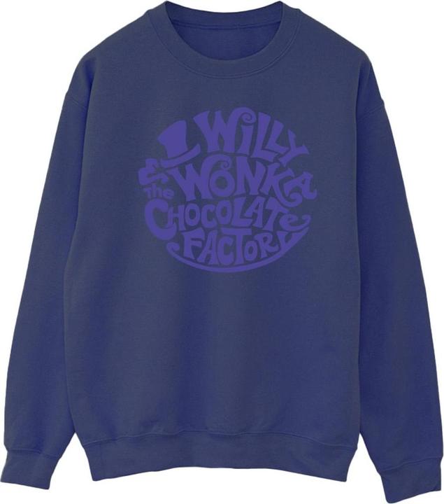 Willy Wonka & the Chocolate Factory Typed Logo Sweatshirt (XXL)