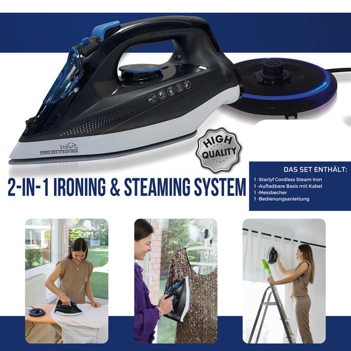 Produktbild Starlyf Cordless Steam Iron (2400 W)