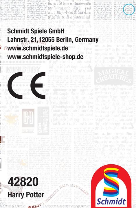 Produktbild Schmidt Spiele Harry Potter, Harry, 30 cm (15 cm)