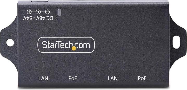 Produktbild StarTech Switch Acc 2-Port Gigabit PoE Injector (802.3at (PoE+), 802.3af (PoE), 30 W)