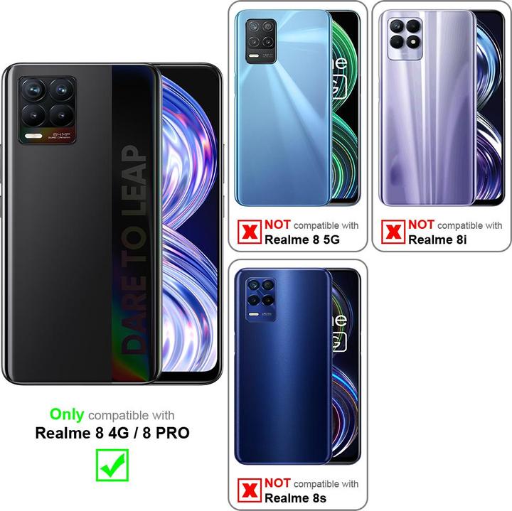 Actual product image Cadorabo Case for Realme 8 4G / 8 PRO with belt clip (realme 8)