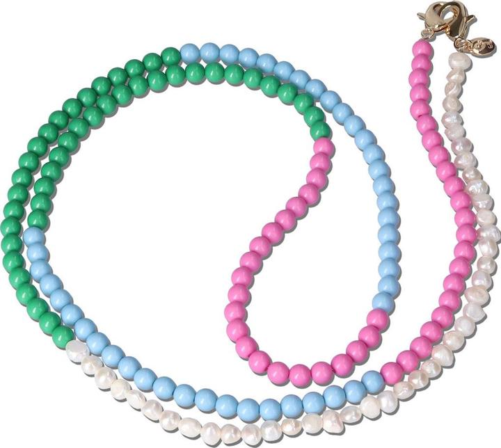 Actual product image Casetastic Lanyard Beads and Pearls - Green/Pink/Blue(125cm)