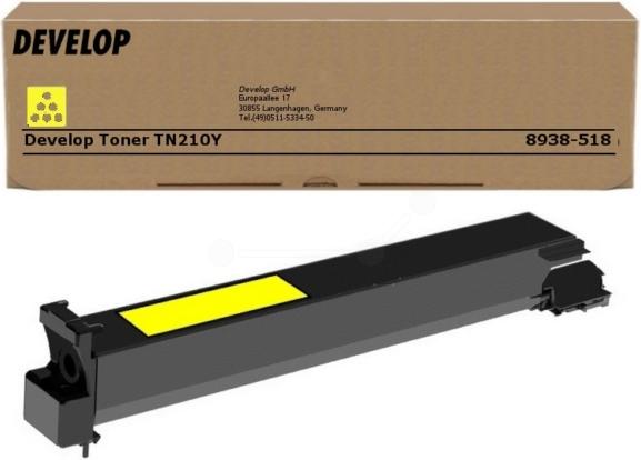 Produktbild Inkadoo Develop 8938-5180-00TN-210Y Toner gelb 12.000 Seiten Gelb Develop Ineo + 250 (Y)