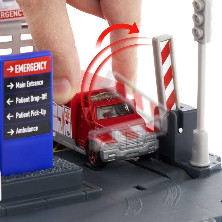 Image du produit Matchbox Playset Hopital - Circuit / Petite Voiture - Dès 3 ans