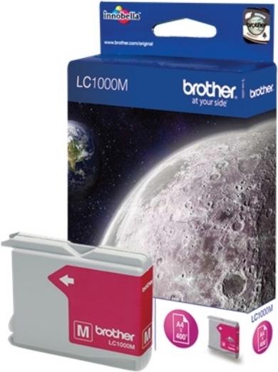 Produktbild Brother LC-1000MBP Tintenpatrone magenta 400 Seiten 6.5ml Magenta DCP 130 C MFC 5460 (M)
