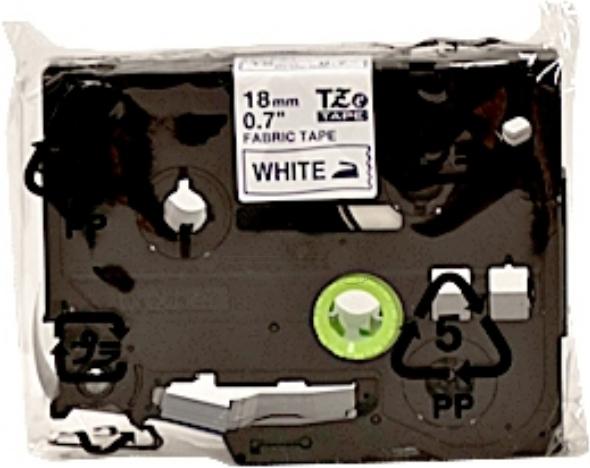 Image du produit Brother TZE-FA4B DirectLabel ruban à repasser bleu sur blanc 18mm x 3m (1.80 cm, Bleu)