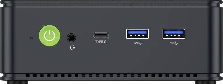 Actual product image GMKtec MINI PC K6 Ryzen 7 7840HS RAM + SSD Black (AMD Ryzen 7 7840HS, 32 GB, 1000 GB, Radeon 780M)