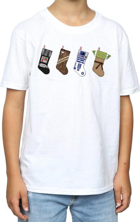 Immagine prodotto Star Wars Christmas Stockings Maglietta Ragazzi (140, 146)