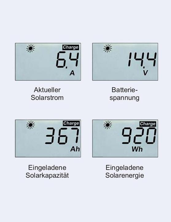 Produktbild Votronic 11250 (Marine) LCD-Solar-Computer S für MPP- und SR- Serie (Solaranlage Montagematerial)