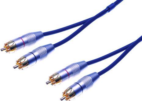 Image du produit Contrik 2x cinch à 2x cinch (4 m, RCA)