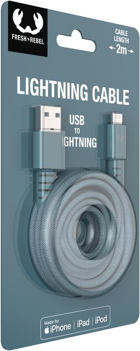 Actual product image Fresh'N Rebel USB A - Lightning (2 m, USB 3.0, 15 W)
