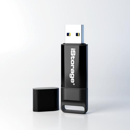Produktbild Origin Storage iStorage IS-FL-DBT-256-64, 64 GB, USB tipo A, 3.2 Gen 1 (3.1 Gen 1), 170 MB/s, Cuffia, Nero (64 GB)
