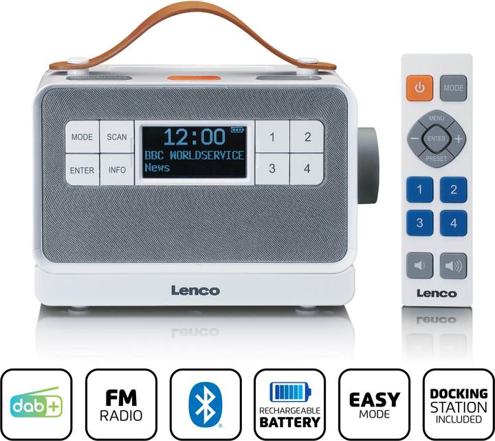 Image du produit Lenco PDR-065 (DAB+ DAB, FM, Bluetooth)