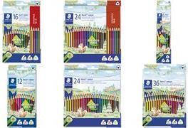 Produktbild Staedtler Buntstift (Orange, Green, Brown, Black, Dark Blue, Red, Yellow, Dark Green, Blue, 12 x)