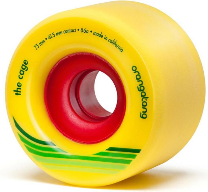 Orangatang 86A The Cage Centerset Freeride Wheels (73 mm)