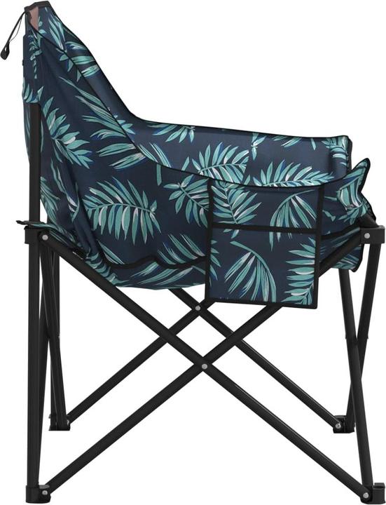 Actual product image VidaXL Camping chairs 2 pcs. with folding bag
