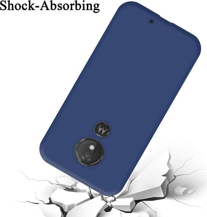 Actual product image Cadorabo TPU Liquid Silicone Case Cover (Motorola G7 Power)