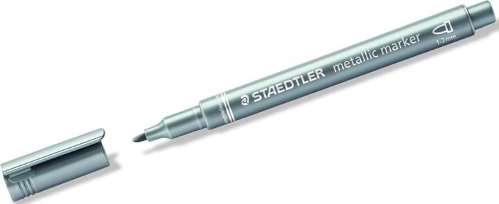 Productafbeelding Staedtler Marker metallic (Zilver, 2 mm, 1 x)