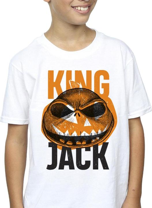 Actual product image Disney Boys The Nightmare Before Christmas King Jack T-Shirt (152, 158)