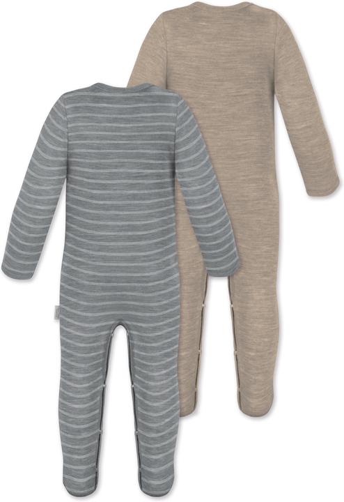 Immagine prodotto Normani Confezione da 2 pezzi di tutina MERINO baby merino "Levin" - 9413 (92)