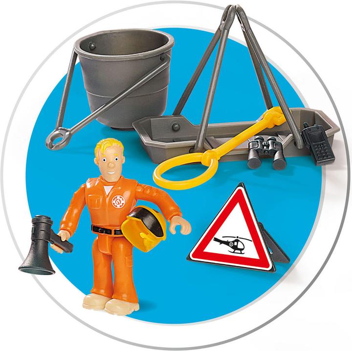 Produktbild Simba Feuerwehrmann Sam Hubschrauber Wallaby inkl.Figur