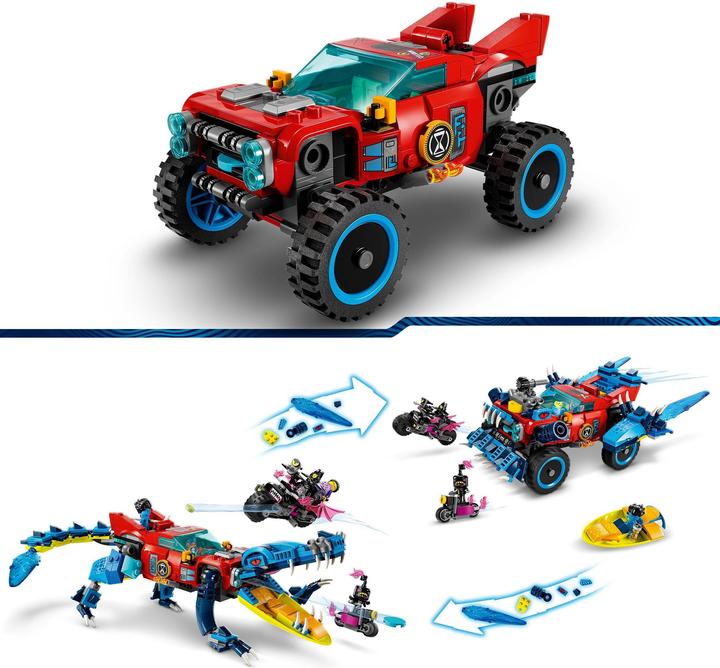 Actual product image LEGO Crocodile car (71458, LEGO Dreamzzz)