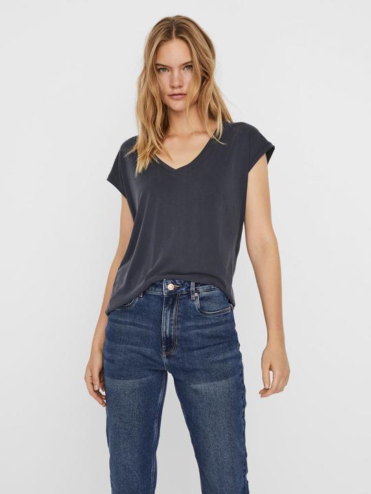 Actual product image Vero Moda V-neck top with short sleeves (XL)