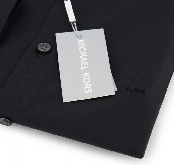 Produktbild Michael Kors schmal geschnittenes Stretch-Popeline-Hemd (41)