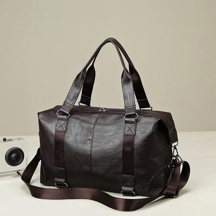 Actual product image Only-Bags.Store Business PU travelling handbag, soft leather structure, shoulder bag, sports training, large
